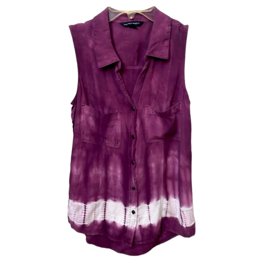 Rock & Republic - XS-button up sleeveless shirt